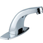 China Single Hole Water-Saving Automatic Sensor Faucet , Hands Free Bathroom Basin Taps distributor