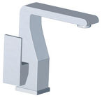 China Deck Mounted Widespread Bathroom Basin Tap Faucets Ceramic , One Hole Mixer Taps distributor